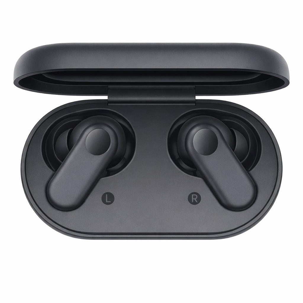 One Pluss Buds 2r True Wireless in Ear Earbuds with Mic, 12.4mm Drivers, Playback:Upto 38hr case,4-Mic Design, IP55 Rating