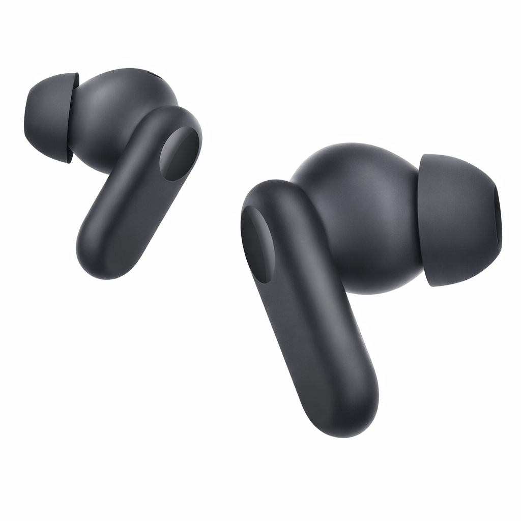 One Pluss Buds 2r True Wireless in Ear Earbuds with Mic, 12.4mm Drivers, Playback:Upto 38hr case,4-Mic Design, IP55 Rating