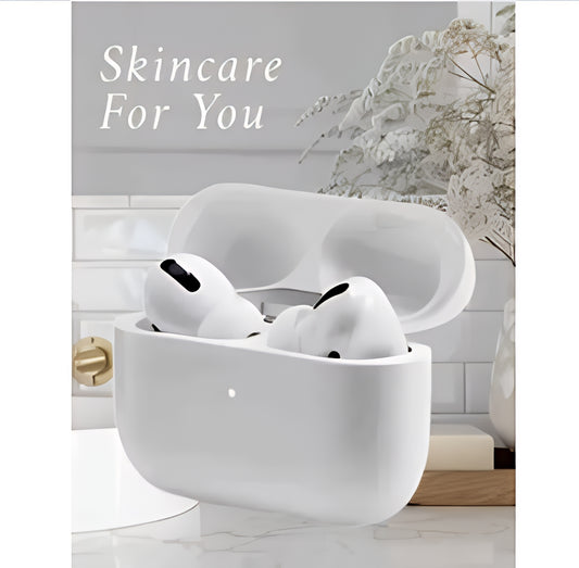 BT Wireless Earbuds Bluetooth Headphones With Charging Case Cancelling 3D Stereo Headsets Built in Mic in Earpods Earbuds IPX5 Waterproof Buds for Android/ Airbuds Pro (White, True Wireless)