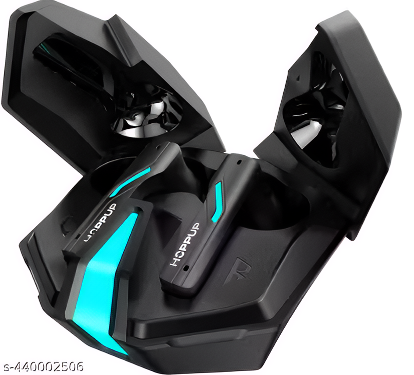 Hoppup Xo6 Gaming Earbuds with 35MS Low Latency, RGB LED, 13MM DRIVERS & 50H PlayTime Bluetooth (Cobalt Blue, True Wireless)