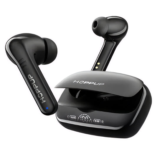 Hoppup AirDoze Grand Pro with Power Bank Function, 200 Hrs Playtime, ENC & Gaming Mode Bluetooth Headset