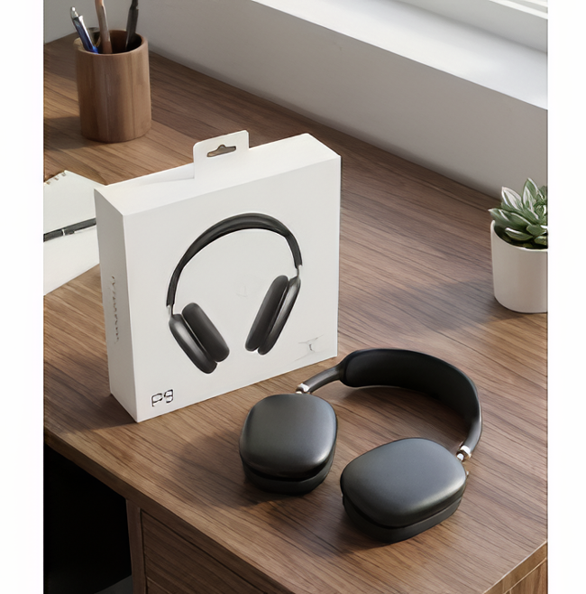 Wireless Bluetooth Headphones with Microphone,Volume Control, Stereo FM,Memory Card Support {Budget headphone, wireless