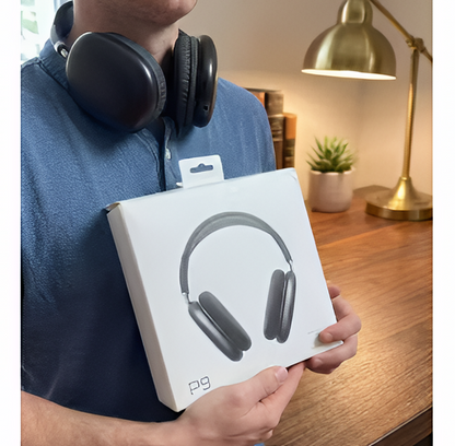 Wireless Bluetooth Headphones with Microphone,Volume Control, Stereo FM,Memory Card Support {Budget headphone, wireless