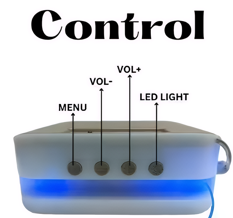 Wireless Portable Bluetooth Speaker with RGB Lights & 6H Playtime – Stereo Sound & Fast Charging