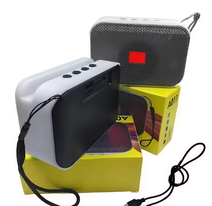 Wireless Portable Bluetooth Speaker with RGB Lights & 6H Playtime – Stereo Sound & Fast Charging